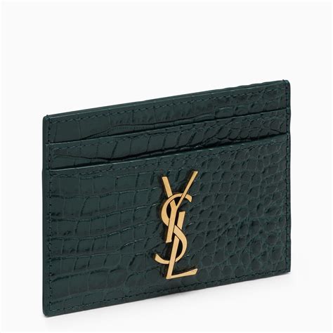 ysl green card holder